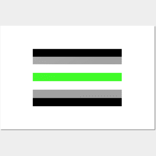 Agender Pride Flag Posters and Art